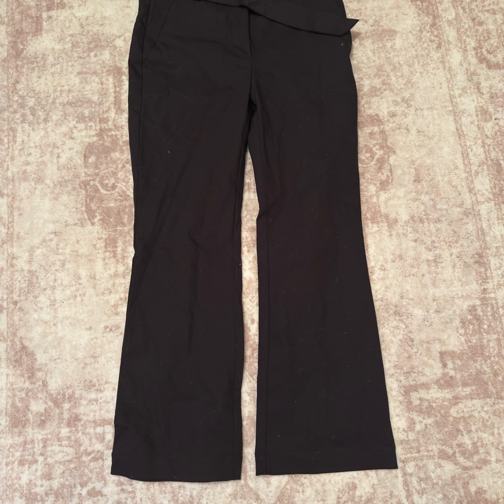 LOFT Black Boot Cut Flare Pants